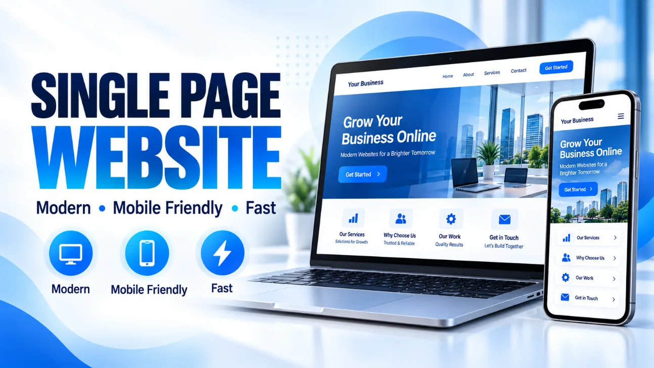 Single Page Website