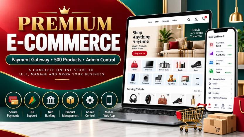 Premium E-Commerce Website